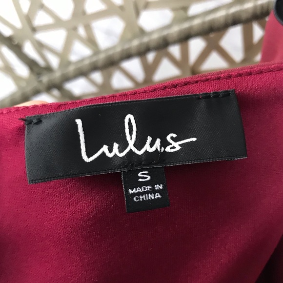 Lulus Strapless Bodycon Dress - Burgundy - Picture 7 of 8